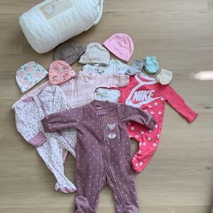 Baby girl bundle of clothes